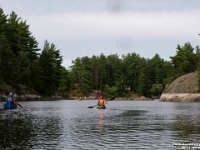 36771RoCrLe - Paddling into Wolseley Bay and the North Channel - Pine Cove Lodge.JPG